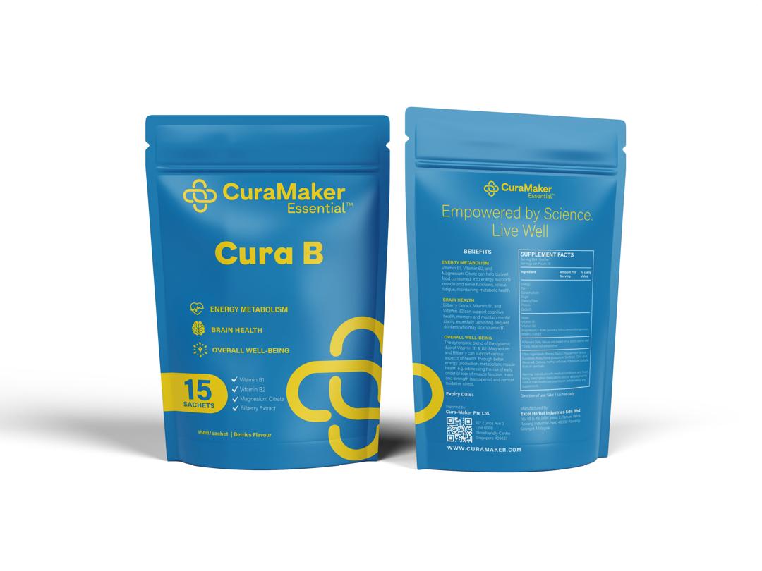 Cura B Liquid Sachet Supplements